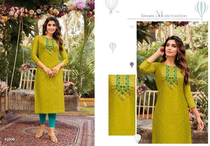 Kapil Trendz Amory 7 Embroidery Wholesale Kurti Collection